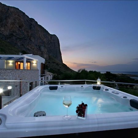 Villa Antonia - Vasca Idromassaggio Terrazza Vista Mare San Vito Lo Capo Dış mekan fotoğraf