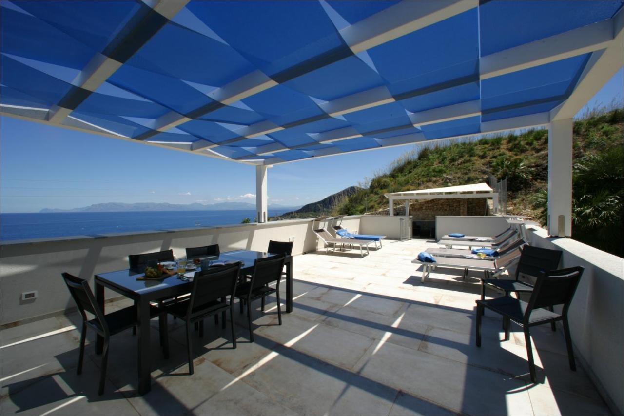 Villa Antonia - Vasca Idromassaggio Terrazza Vista Mare San Vito Lo Capo Dış mekan fotoğraf