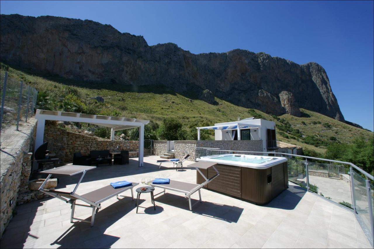 Villa Antonia - Vasca Idromassaggio Terrazza Vista Mare San Vito Lo Capo Dış mekan fotoğraf