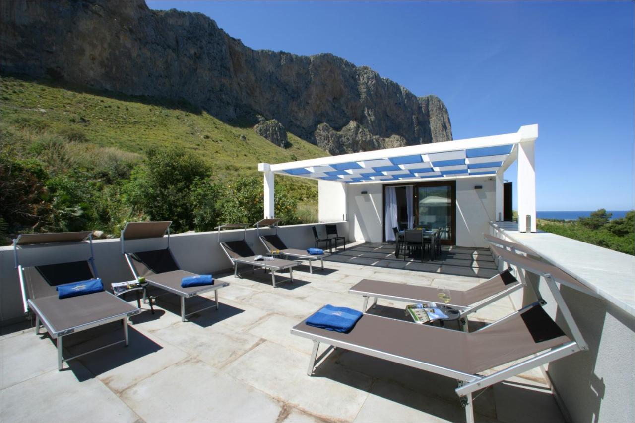 Villa Antonia - Vasca Idromassaggio Terrazza Vista Mare San Vito Lo Capo Dış mekan fotoğraf