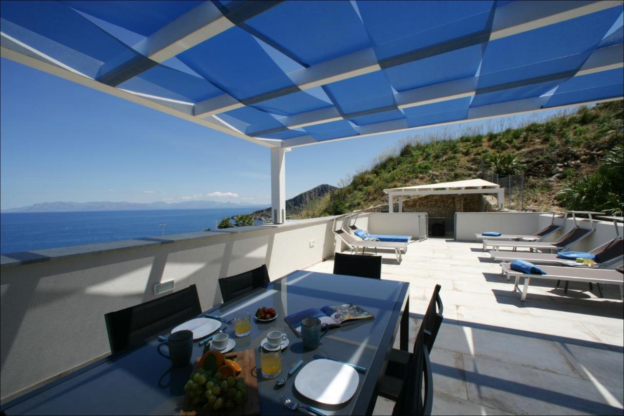Villa Antonia - Vasca Idromassaggio Terrazza Vista Mare San Vito Lo Capo Dış mekan fotoğraf