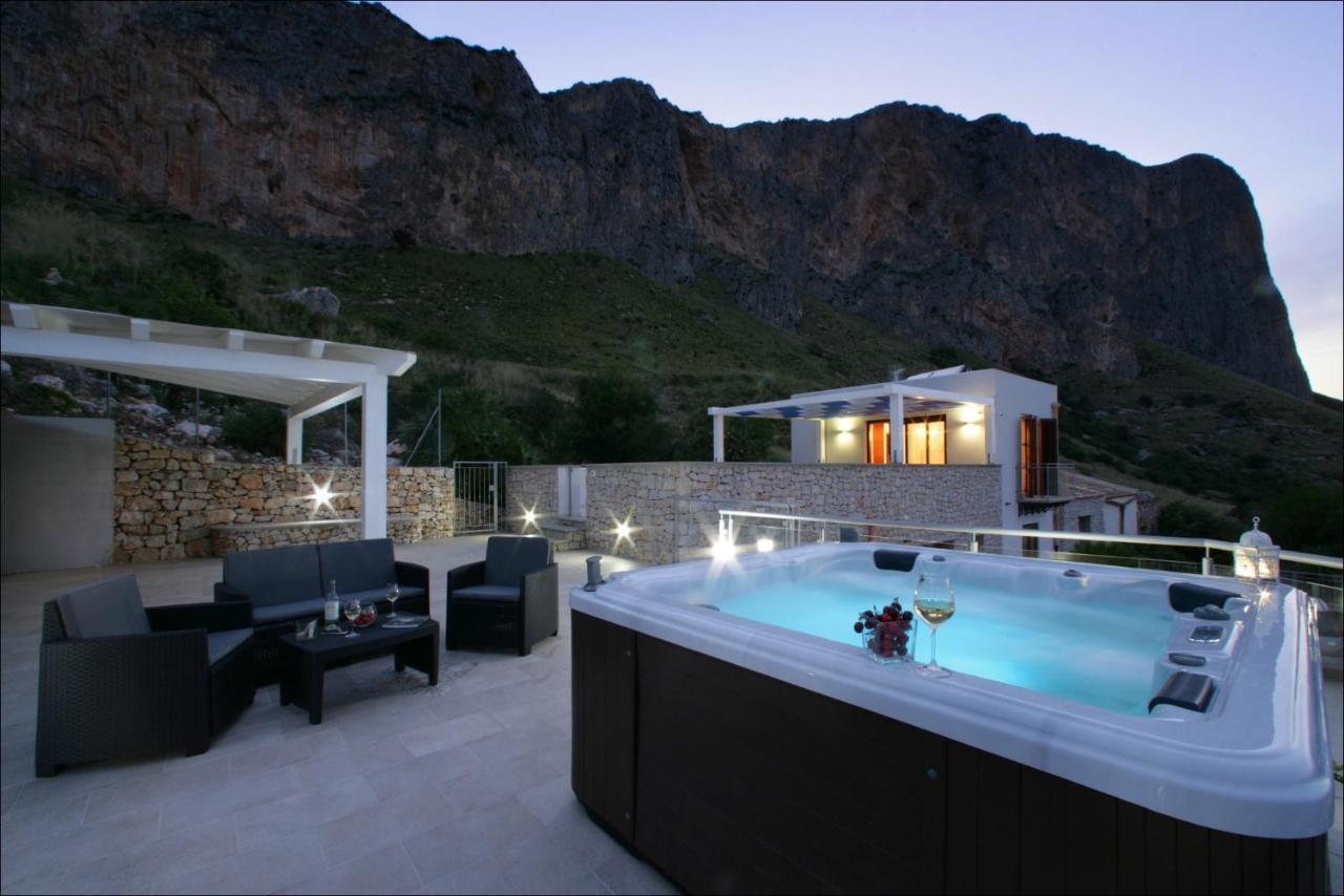 Villa Antonia - Vasca Idromassaggio Terrazza Vista Mare San Vito Lo Capo Dış mekan fotoğraf